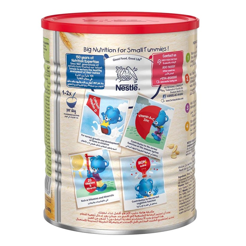 Nestle Cerelac Wheat & Fruits Infant Cereals From 6 Months 400g