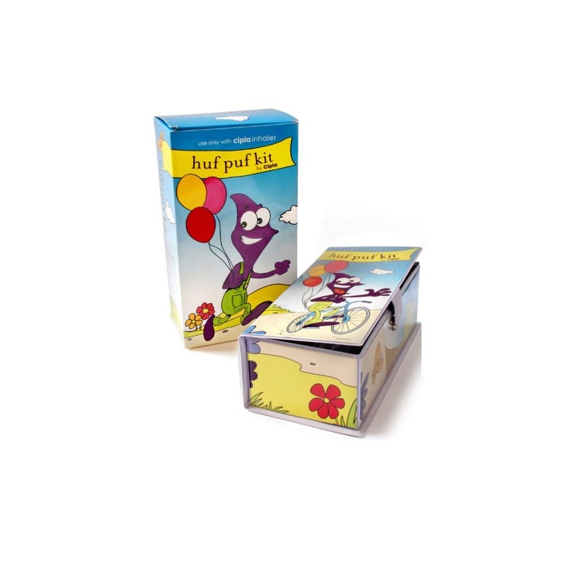 Cipla Huf Puf Kit Zerostat VT Spacer with Baby Mask
