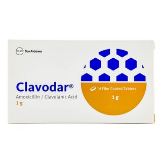 Clavodar 1g Film Coated Tablets, Pack of 14’s