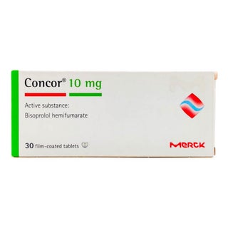 Concor 10mg Tablets, Pack of 30's