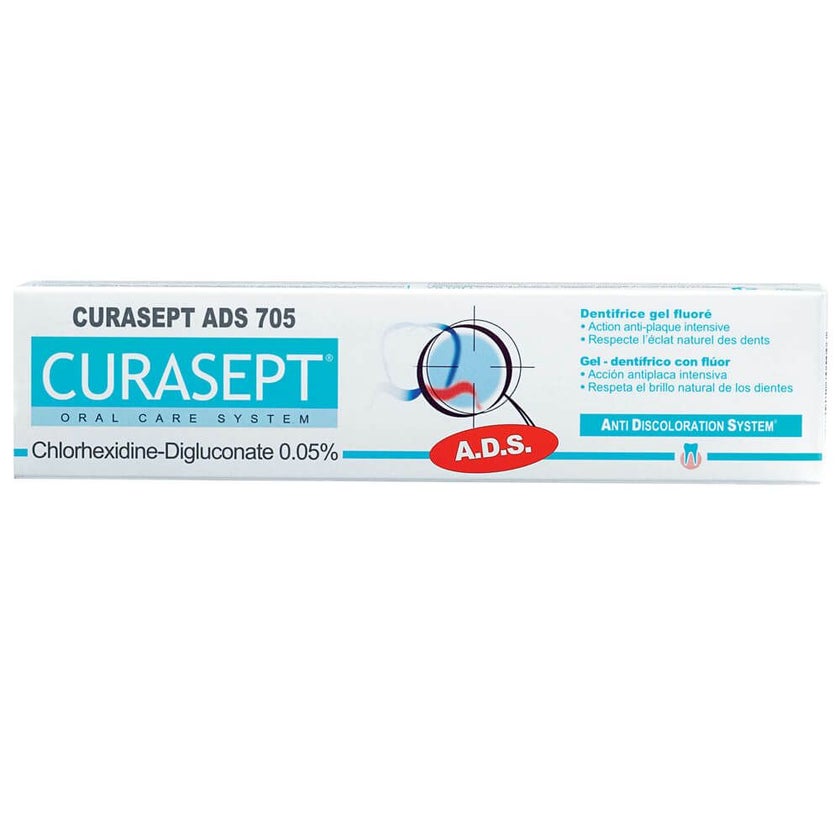 Curasept Anti Discoloration System 705 Gel Toothpaste 75ml