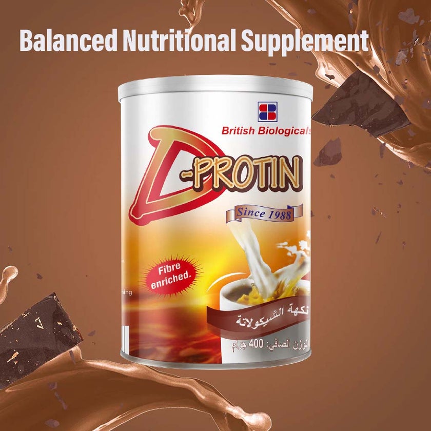 D-Protin Chocolate Powder 400g