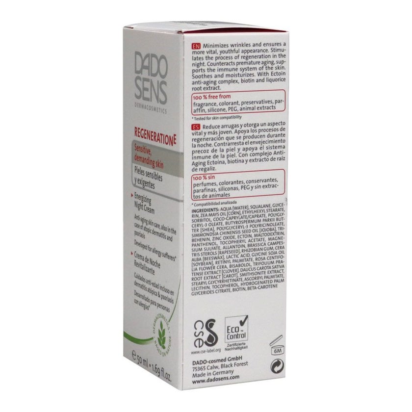 Dadosens Regeneration Energizing Night Cream 50ml