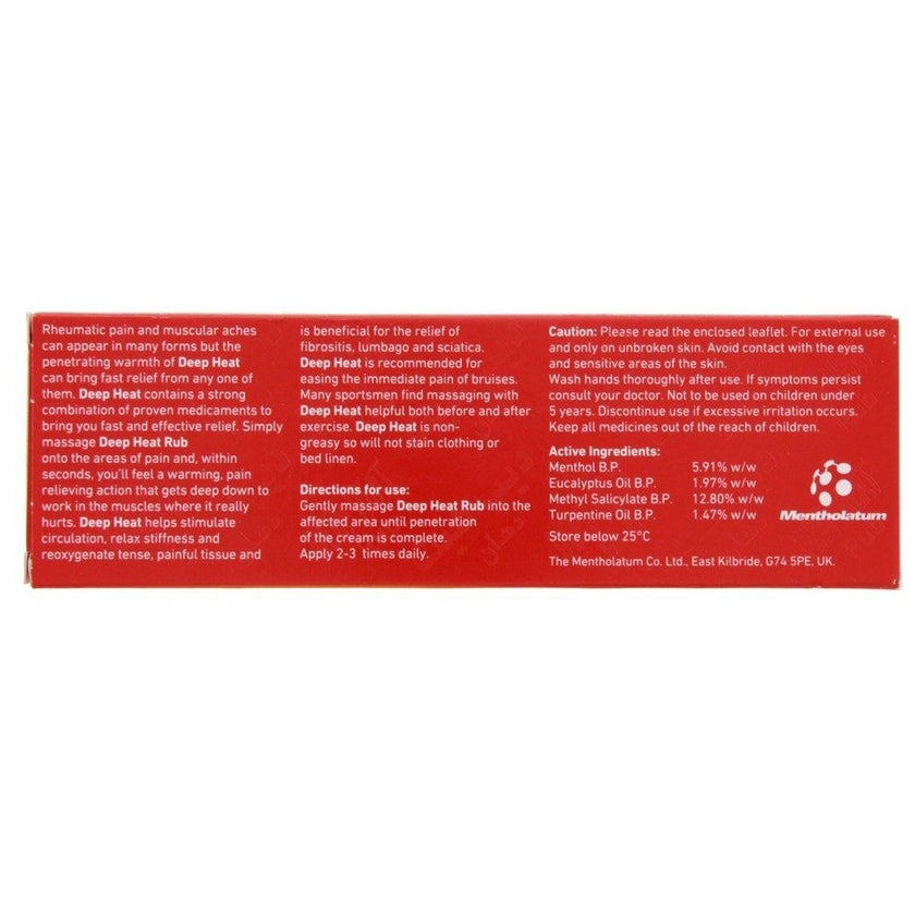 Deep Heat Rub 100G
