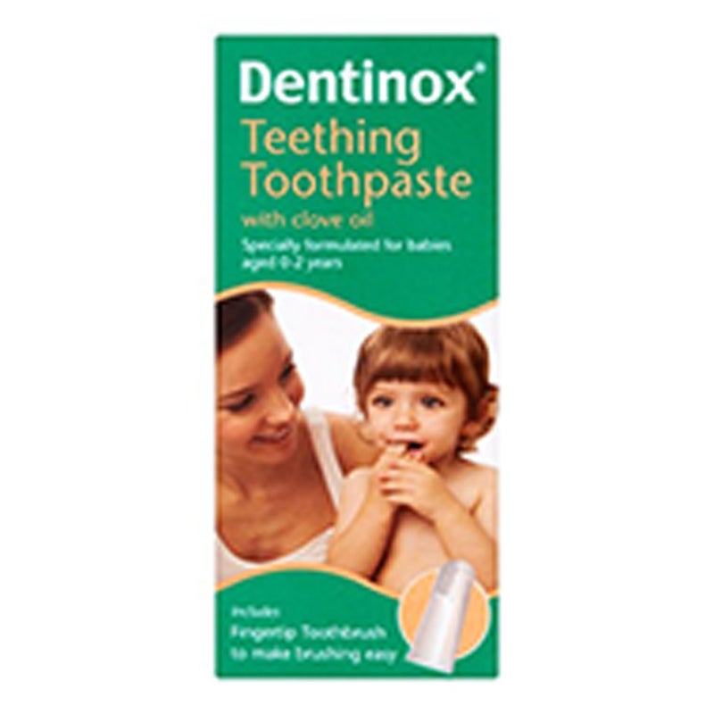Dentinox Teething Toothpaste With Soothing Clove Oil For 0-2 Year Baby 30ml