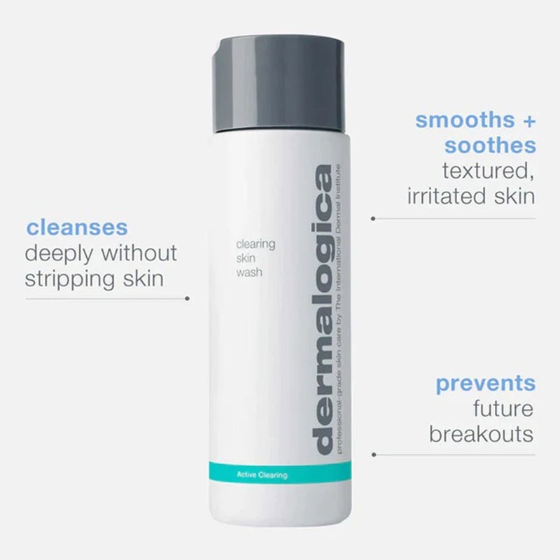 Dermalogica Active Clearing Skin Foaming Face Wash For Acne & Blemishes 500ml