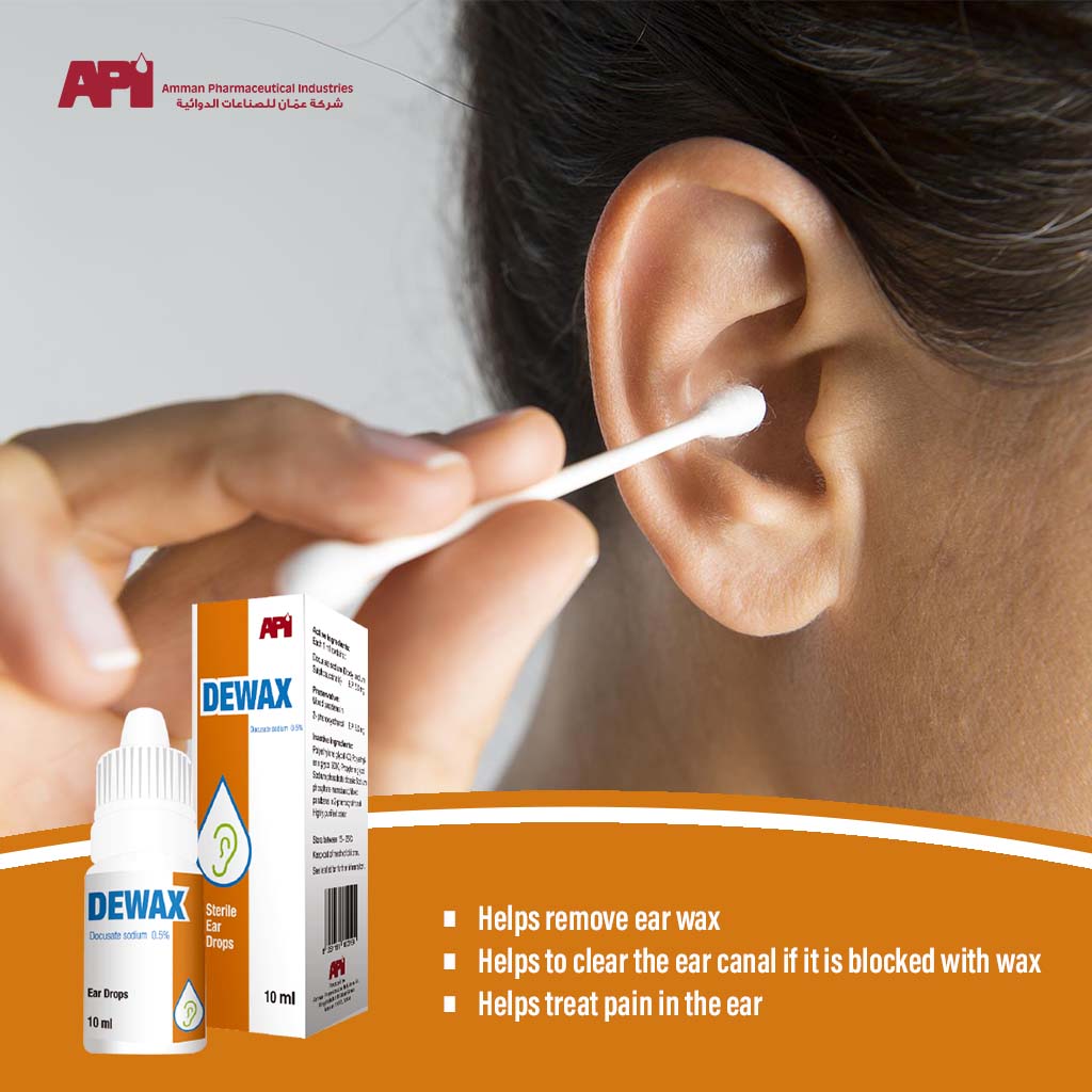 Dewax Ear Drops 10 mL Online - myAster UAE