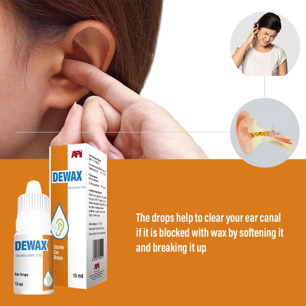 Dewax Ear Drops 10 mL Online - myAster UAE