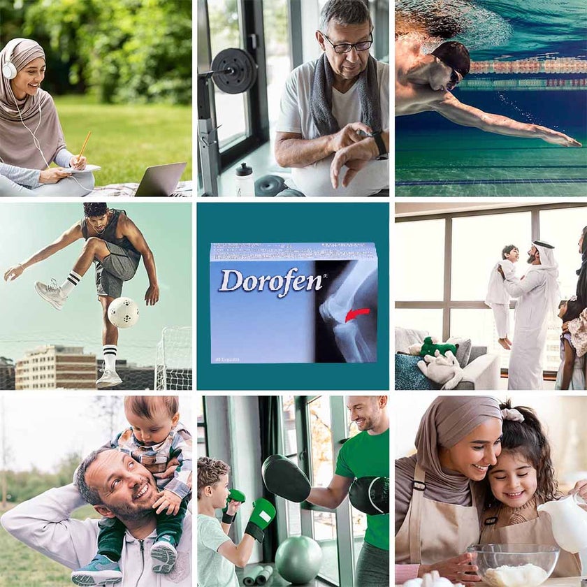 Dorofen Capsules For Joints, Pack of 40's