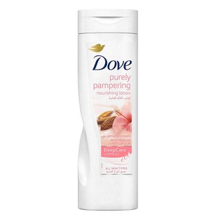 Dove Purely Pampering Nourishing Body Lotion With Almond Cream & Hibiscus 250 mL