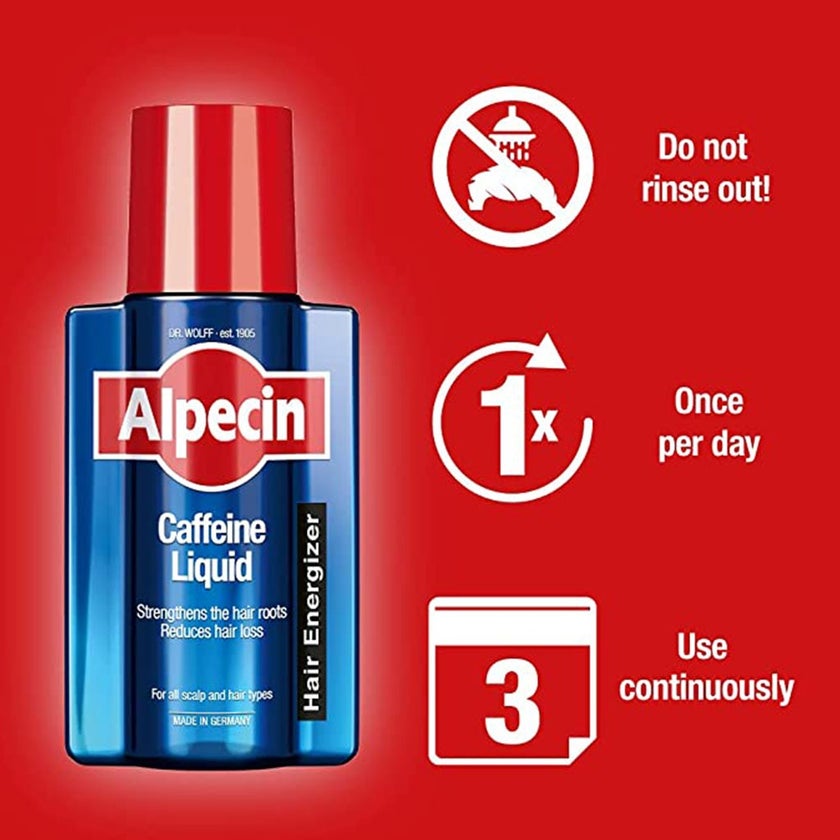 Dr.Wolff Alpecin Caffeine Liquid Hair Energizer 200ml