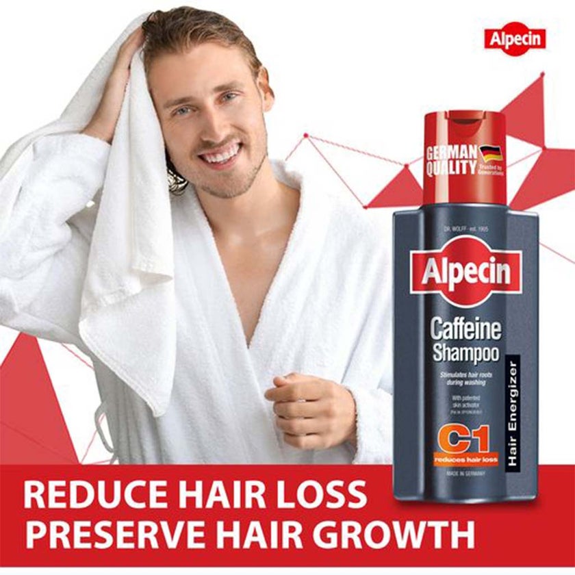 Dr.Wolff Alpecin C1 Caffeine Shampoo For Men 250ml
