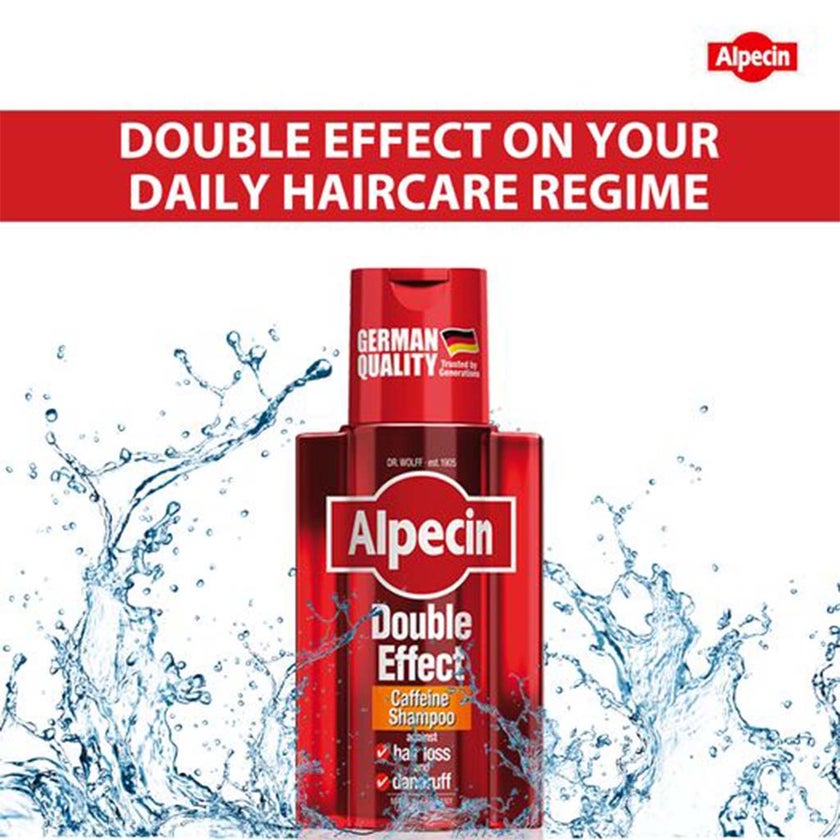 Dr.Wolff Alpecin Double Effect Caffeine Shampoo 200ml