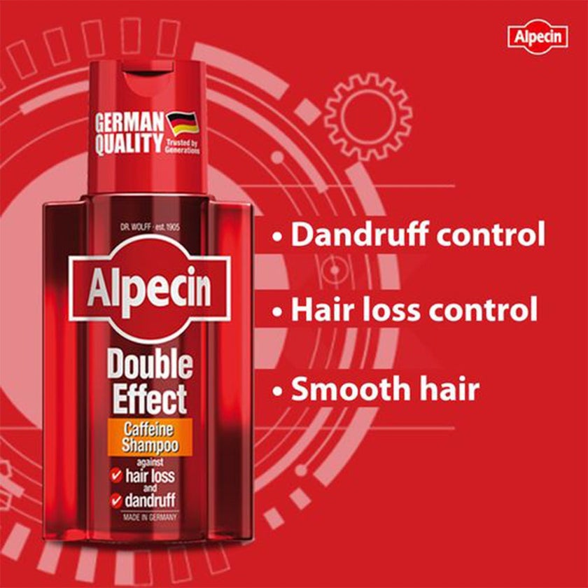 Dr.Wolff Alpecin Double Effect Caffeine Shampoo 200ml