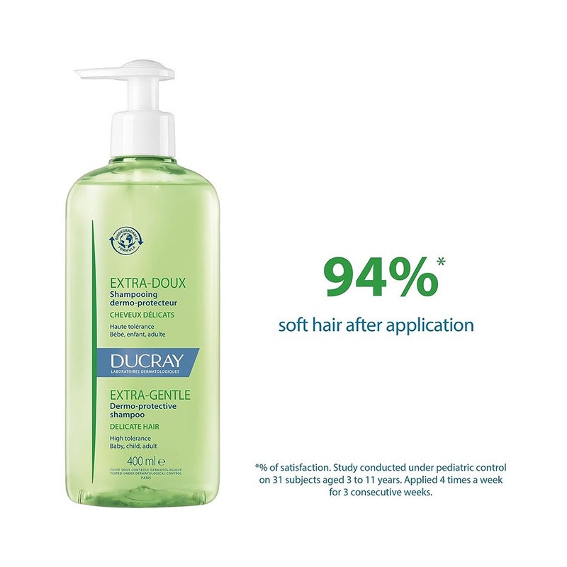 Ducray Extra-Gentle Dermo-protective Shampoo 400 mL