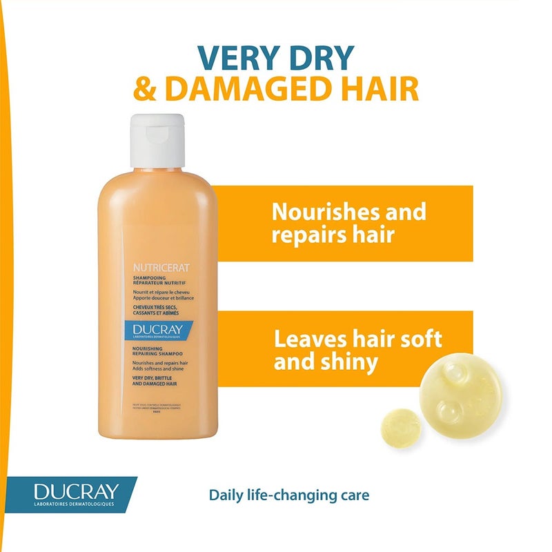 Ducray Nutricerat Intense Nutrition Shampoo 200 mL