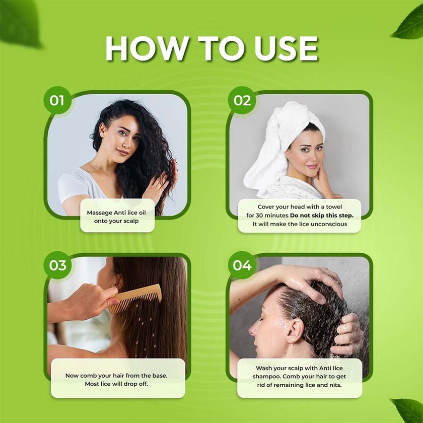 Ego Moov Head Lice Combing Conditioner, Lice Treatment Formula With Comb 200ml