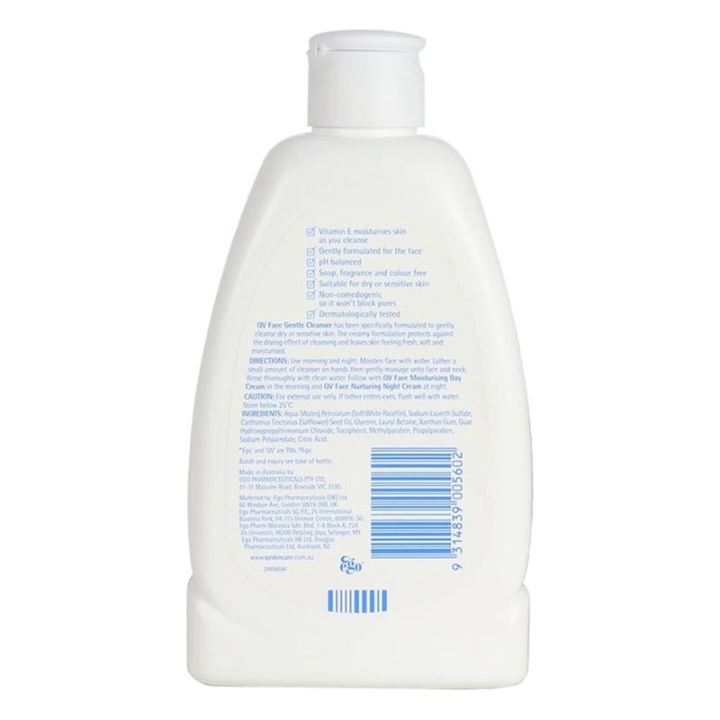 Ego QV Face Gentle Cleanser 250g