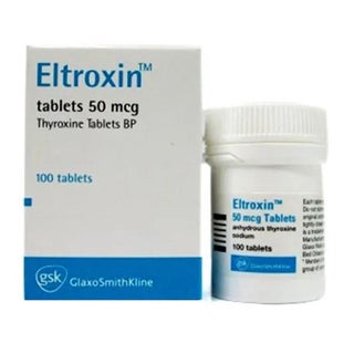 Eltroxin 50mcg Tablets, Pack of 100's