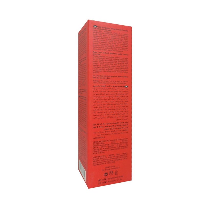 Energy Hair Straightener Strong Protein Plus Formula