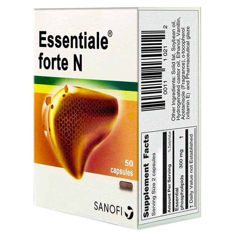 Essentiale Forte 300mg Capsule For Liver Support, Pack of 50's