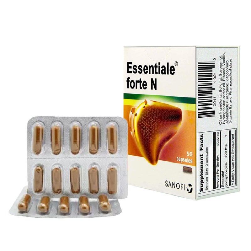 Essentiale Forte 300mg Capsule For Liver Support, Pack of 50's