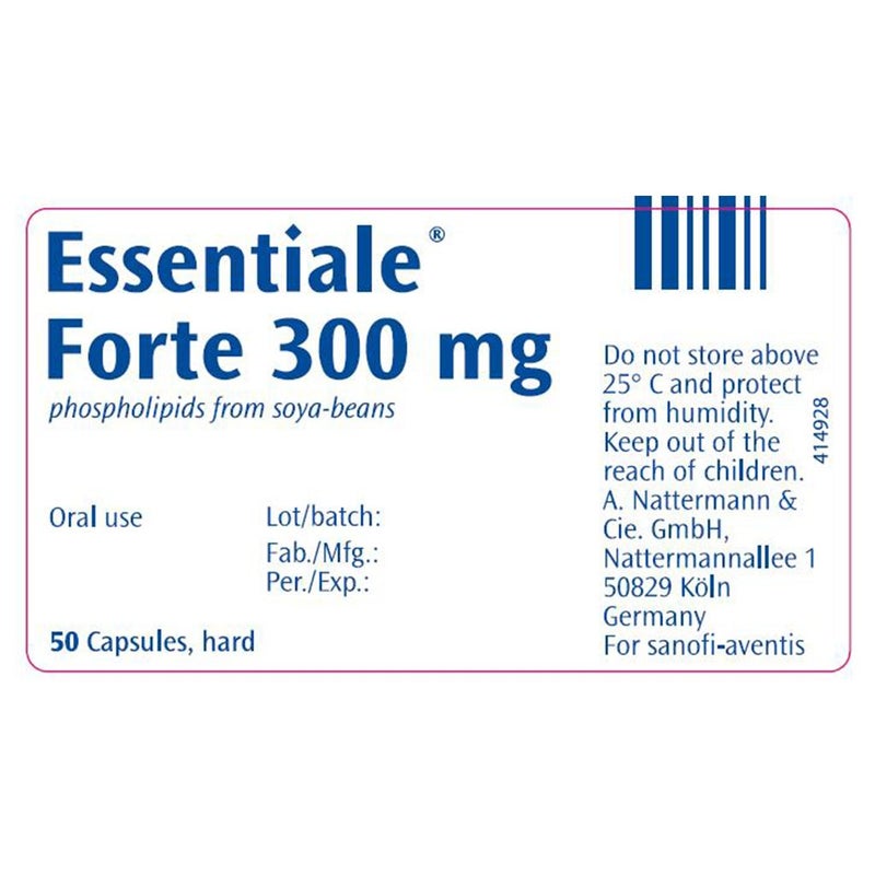 Essentiale Forte 300mg Capsule For Liver Support, Pack of 50's