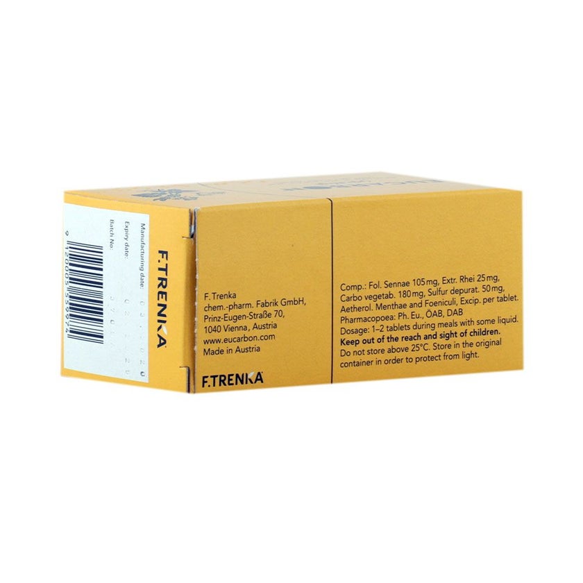 Eucarbon Compounded Charcoal Tablets, Pack of 100's