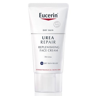 Eucerin UreaRepair 5% Urea Replenishing Face Cream For Dry Skin 50ml