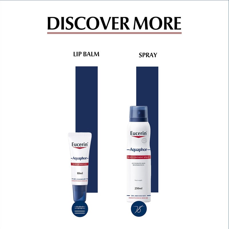 Eucerin Aquaphor Soothing Skin Balm For Dry & Cracked Skin 45ml