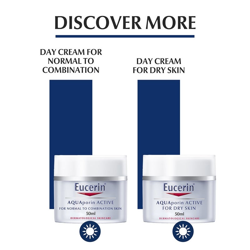 Eucerin Aquaporin Active Light Moisturizer Cream For Normal To Combination Skin 50ml