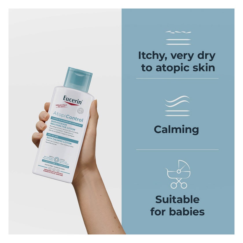 Eucerin AtopiControl Rich Calming Body Lotion 250ml