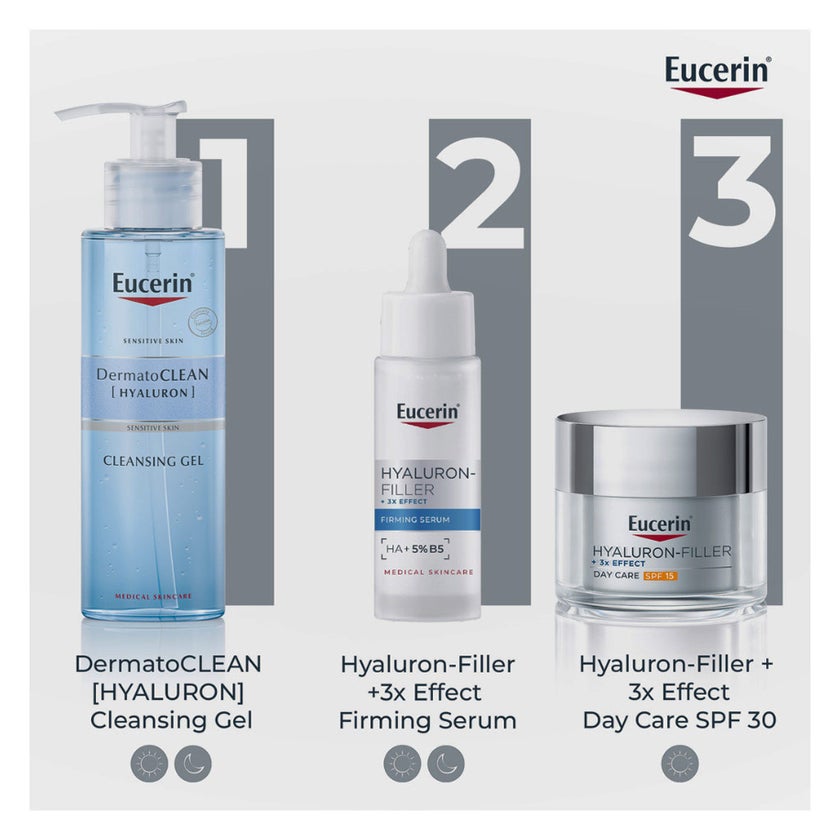 Eucerin Hyaluron-Filler 3x Effect SPF 15 Anti-Wrinkle Day Cream 50ml