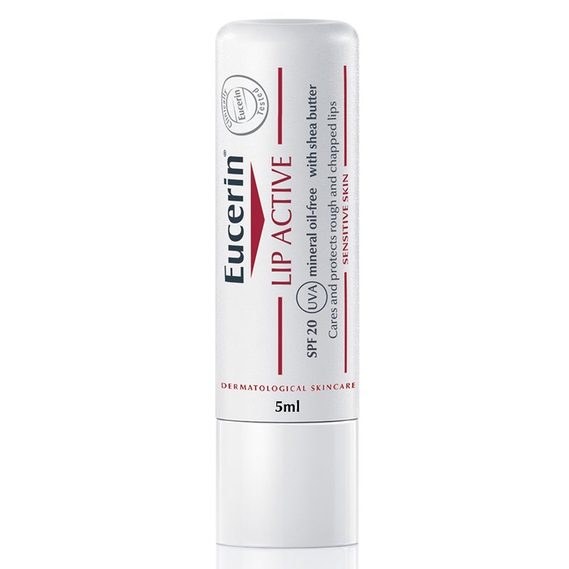 Eucerin Lip Soothing Active Stick For Dry & Chapped Lips 4.8g