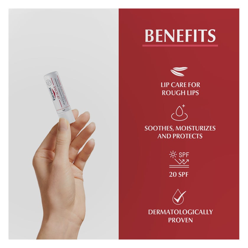 Eucerin Lip Active SPF20 Soothing Lip Balm 4.8g