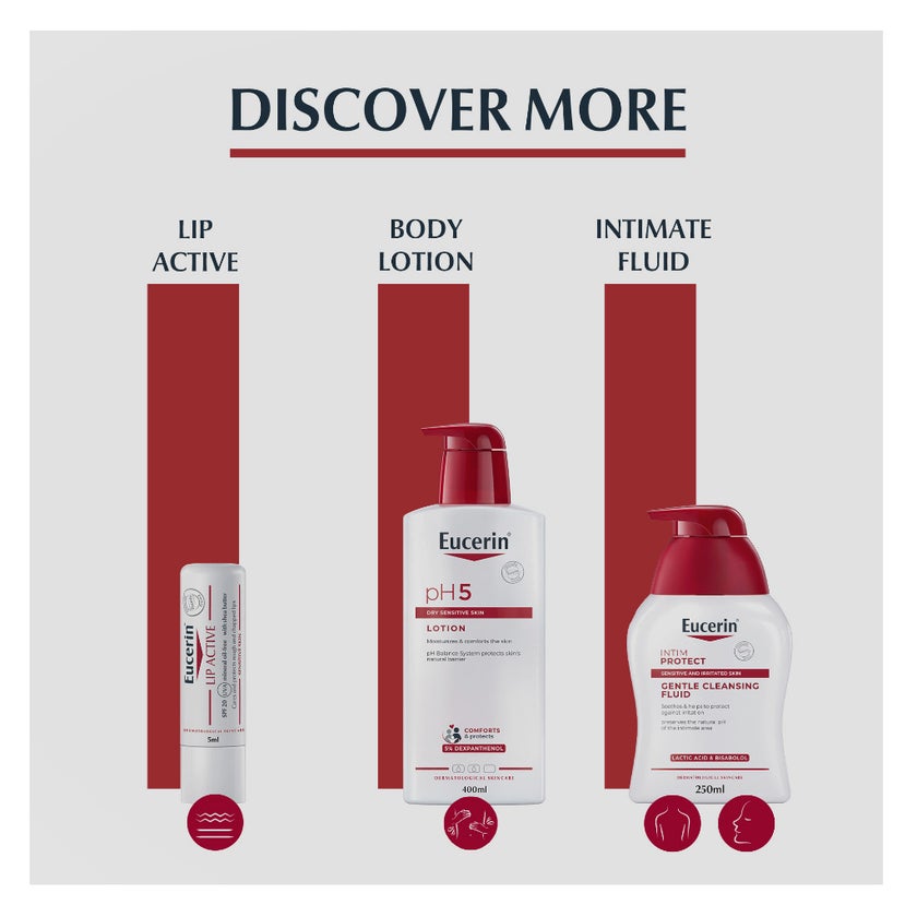 Eucerin pH5 Daily Body Cleansing Shower Oil For Very Dry & Sensitive Skin 400ml