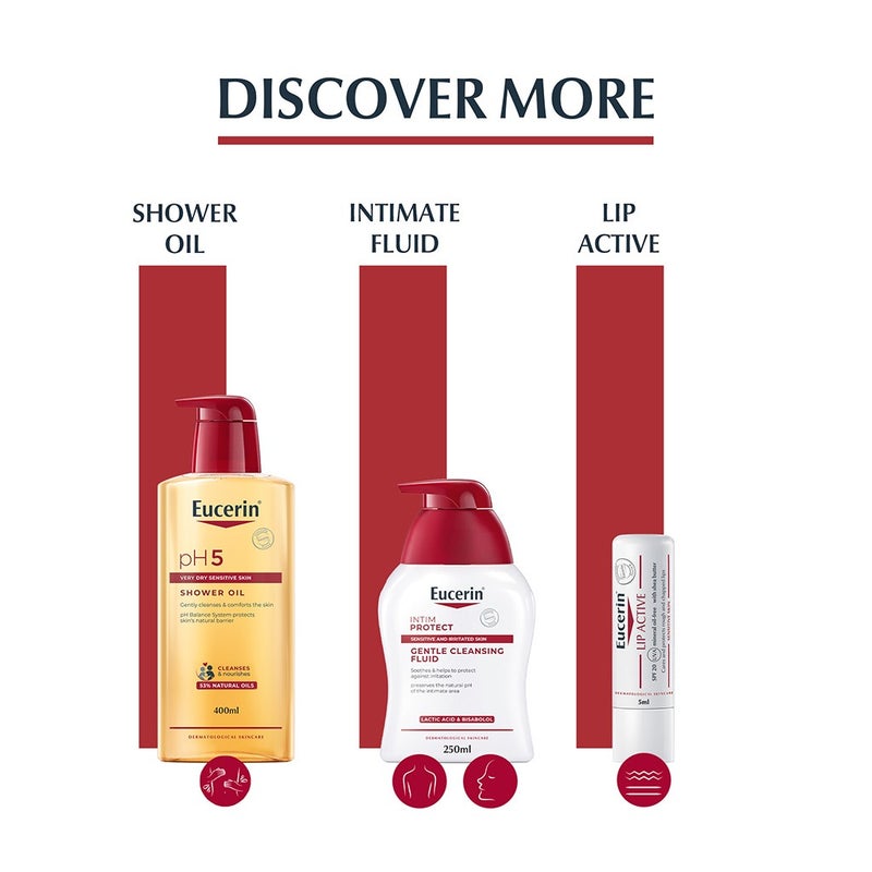 Eucerin pH5 Skin Protection Moisturizing Body Lotion For Allergy-prone, Dry & Sensitive Skin 400ml