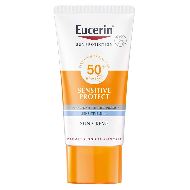 Eucerin Sun Sensitive Protect SPF50+ Sunscreen Cream For Sensitive & Dry Skin 50ml