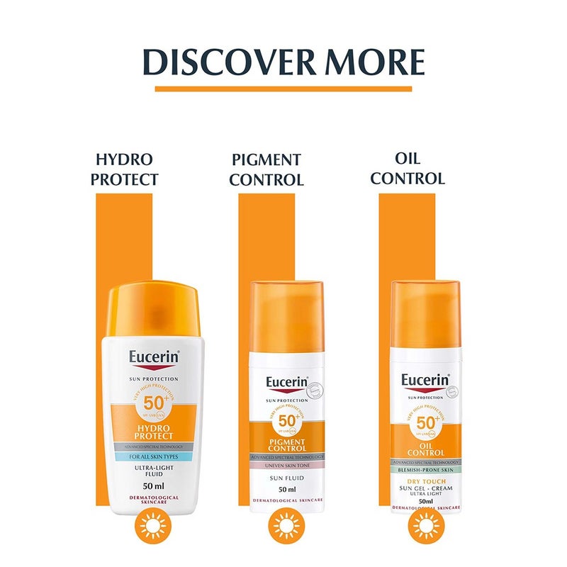 Eucerin Sun Sensitive Protect SPF50+ Sunscreen Cream For Sensitive & Dry Skin 50ml