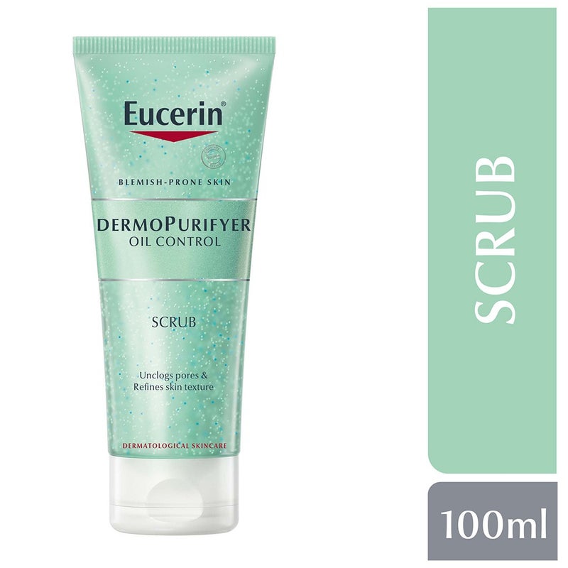 Eucerin Dermo Purifyer Oil Control Scrub For Blemish Prone Skin 100ml