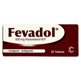 Fevadol 500 mg Tablets 20's