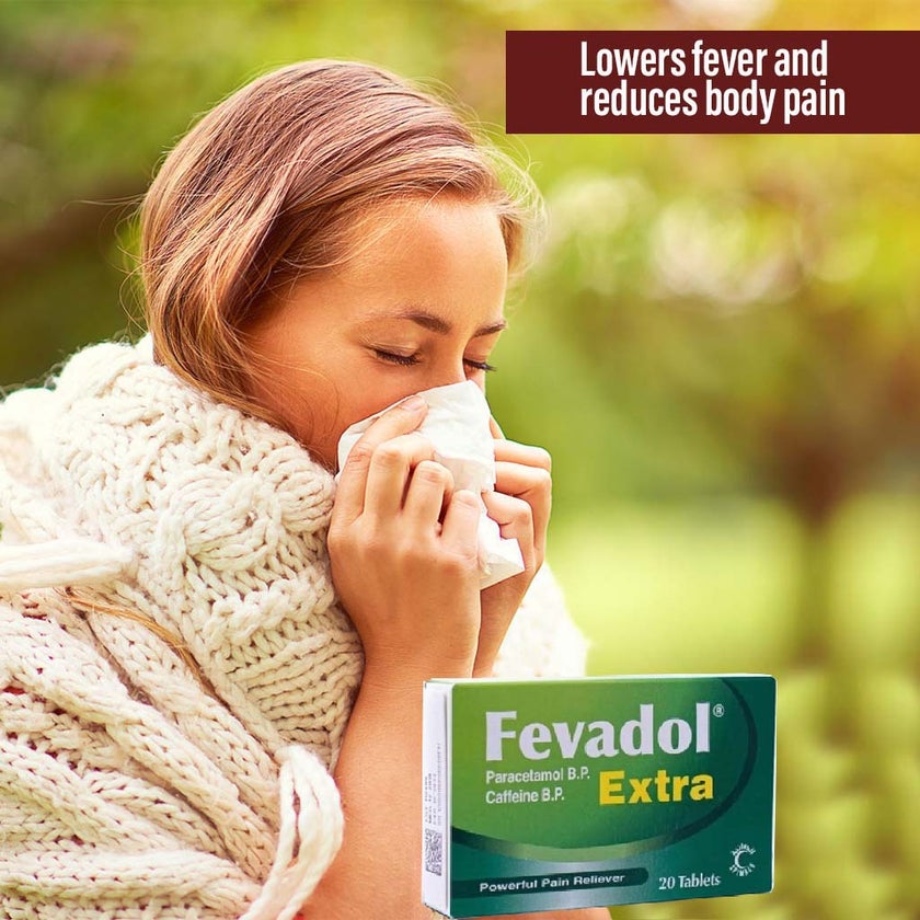 Fevadol Extra Tablets, Pack of 20's