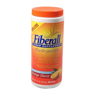 Fiberall Fiber Supplement Orange Flavour Powder 283 g