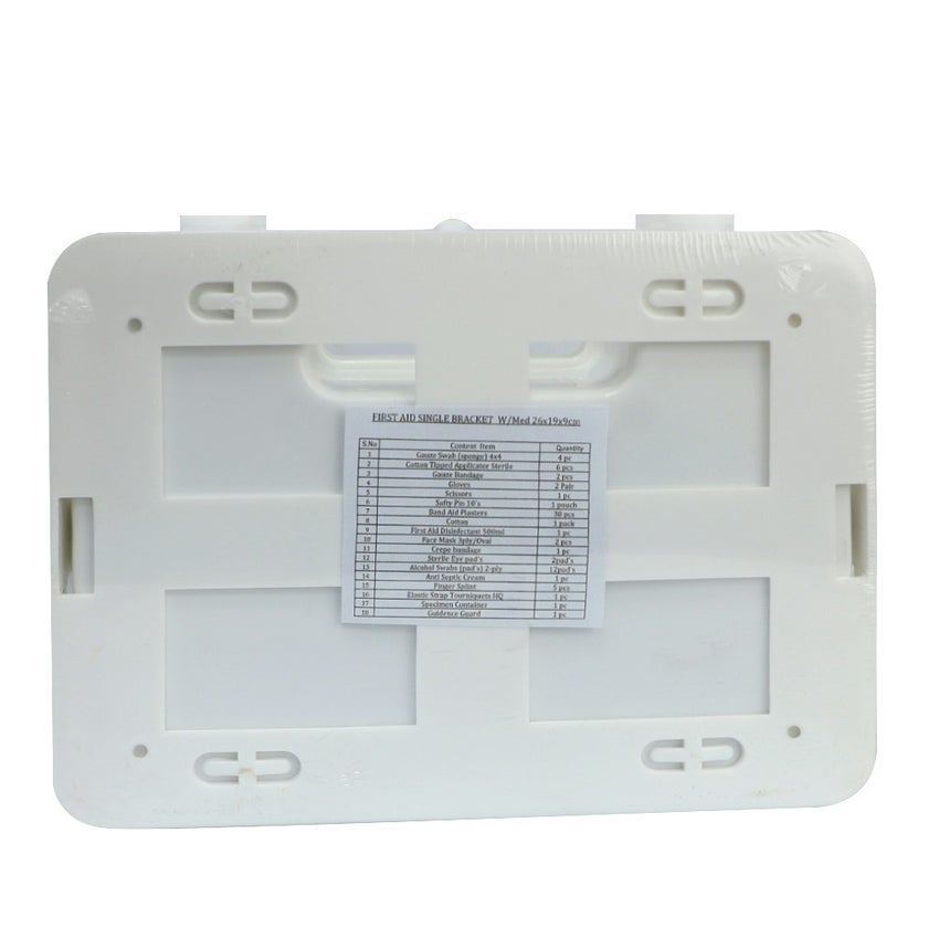 First Aid Box Small 25 x 17 x 8cm Filled