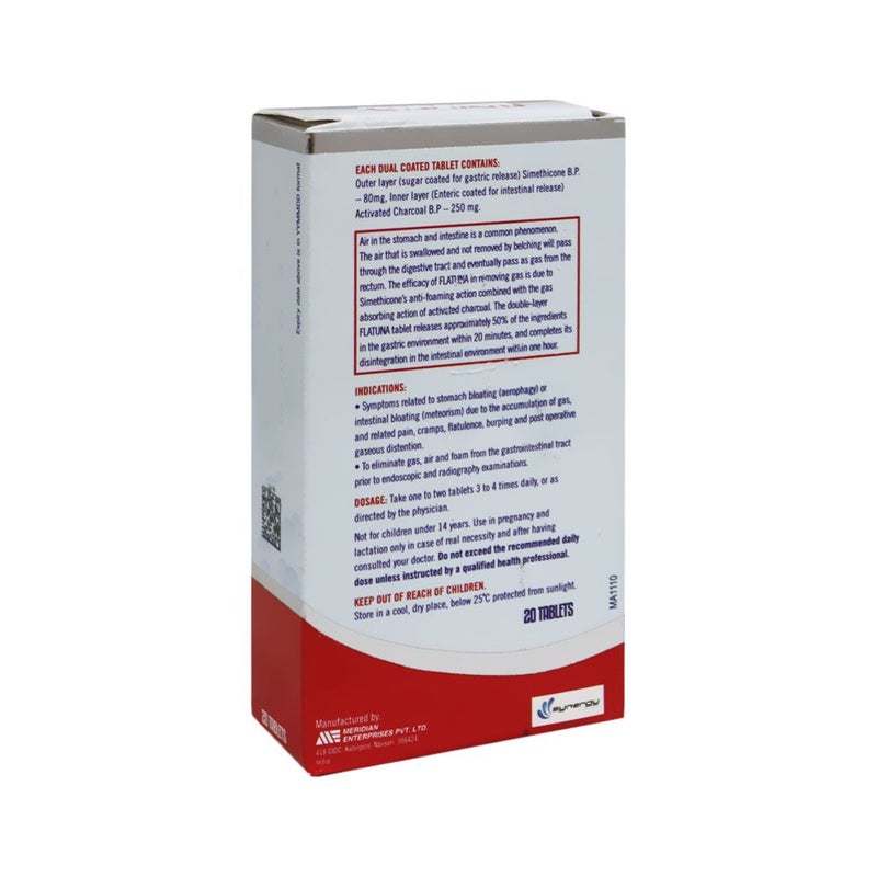 Flatuna Tablets 20's