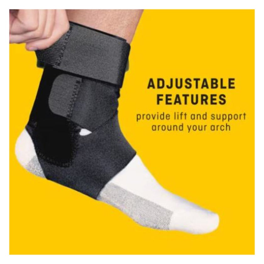 Futuro Sport Deluxe Adjustable Ankle Performance Stabilizer Left/Right - Black 