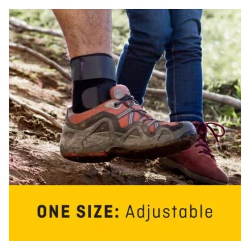 Futuro Sport Deluxe Adjustable Ankle Performance Stabilizer Left/Right - Black 