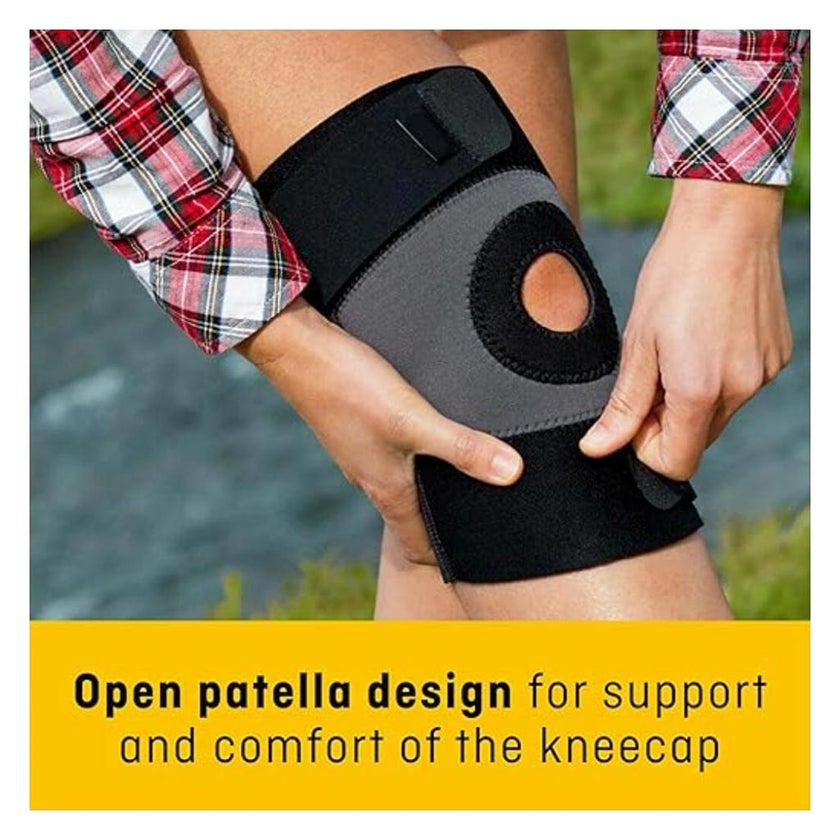 Futuro Sport Moisture Control Large Knee Support Left/Right - Black