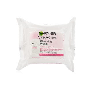 Garnier SkinActive Cleansing Wipes For Normal To Dry Skin 25's