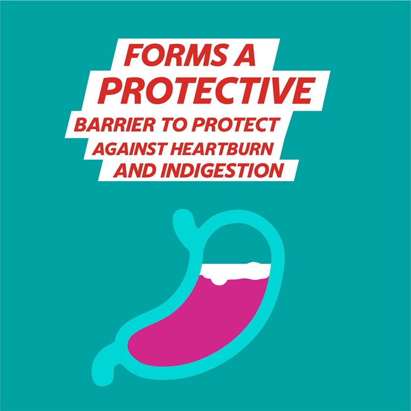 Gaviscon Extra Strength 500mg Peppermint Tablets For Indigestion And Heartburn, Pack of 24's